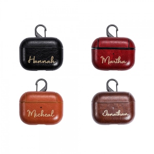 Customized Leather AirPods Pro Case